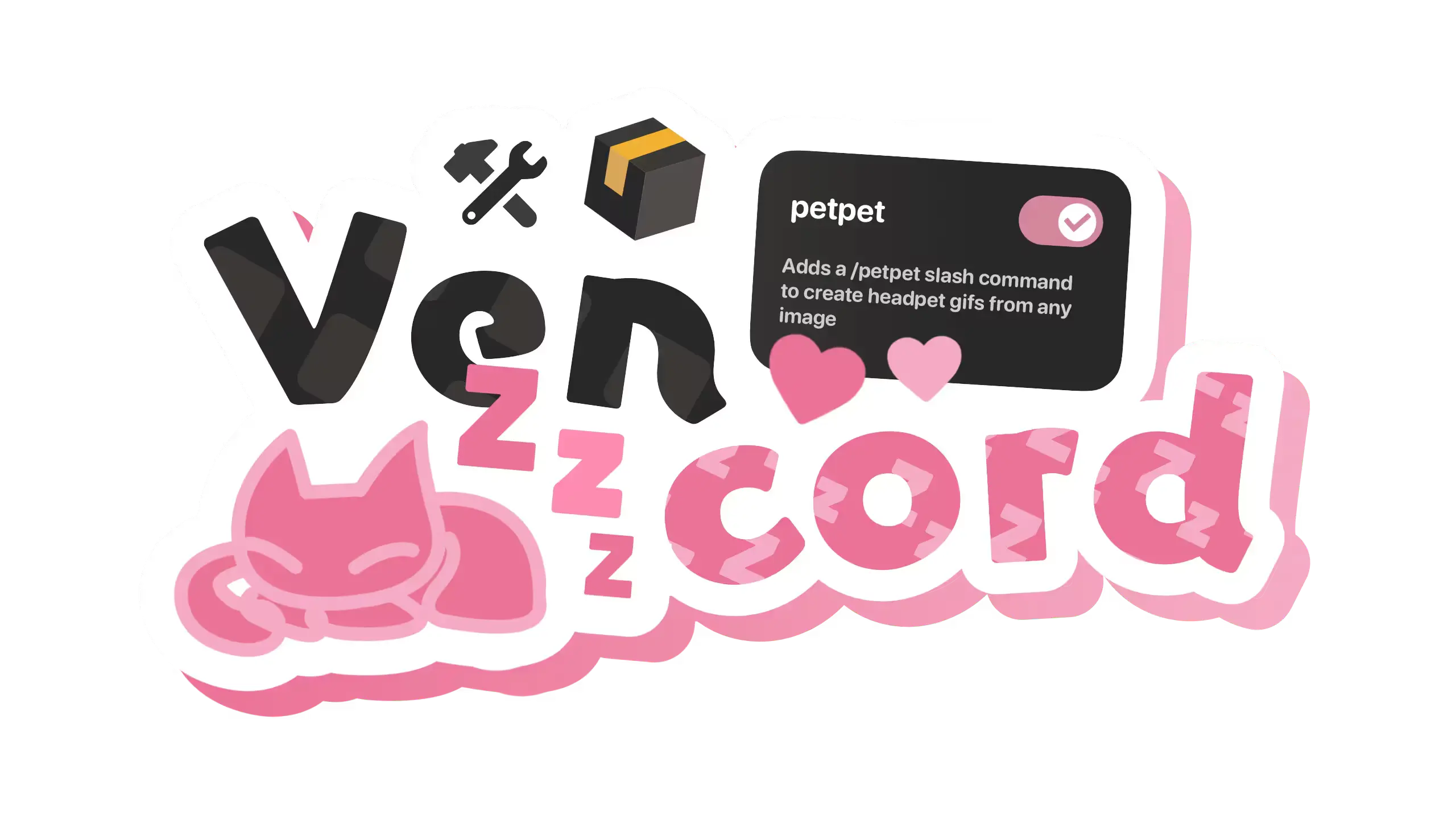 Vencord cute wordmark